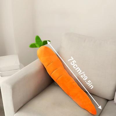 Pet Sound Playing Toy Pet Accessories Dog Toy Pet Carrot Plush Toy Vegetable Chew Toy for Small Medium Large Dogs Universal