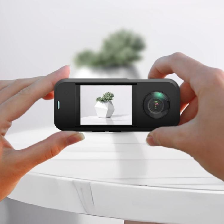 1 Set Camera Sleeve Impact Resistant Silicone Protector Sleeve with Lens Lid Caps for 360 X3 Sports Camera Black