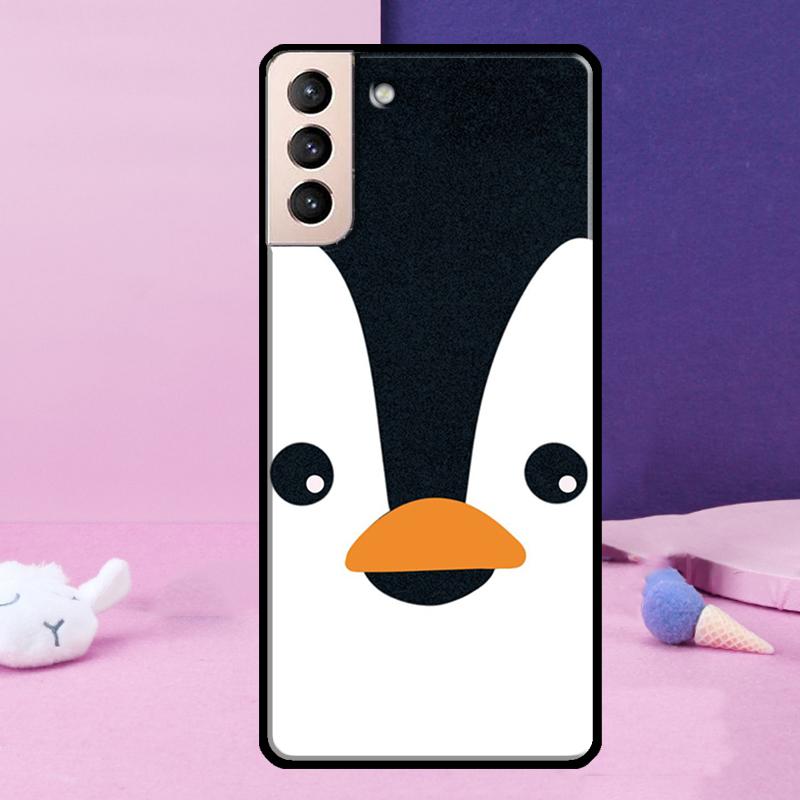 Penguin Phone Case For Samsung Galaxy S25 Ultra S23 S20 S21 S22 S24 FE S9 S10 Plus S24 Ultra Cover