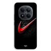 Etui na telefon - MANIACASE - Xiaomi Redmi Note 15 Pro 5G - Silikon TPU - Czerwone logo Nike - Czarne tło