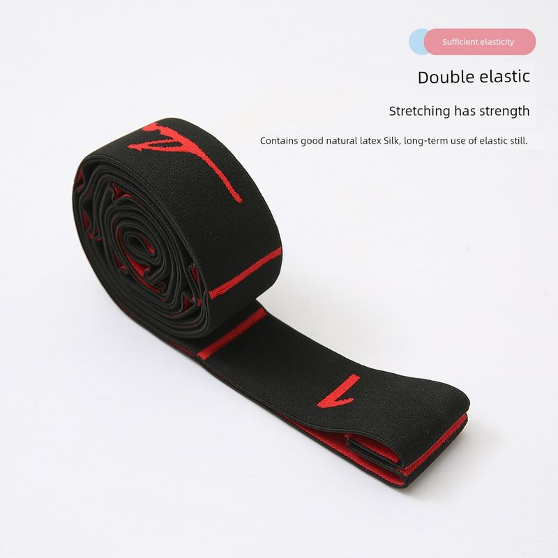 

Dance Tension Band Yoga Elastic Band Stretch Kids Ballet Practice 10 Grid 12 Grid Segment Digital Belt Pulling Rope Main Black and Red [8]]