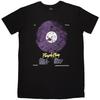 Prince Womens/Ladies Purple Rain Disc T-Shirt Dress