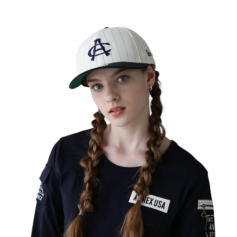 

[Avirex] cap NEW ERA LOW PROFILE 59FIFTY AC row profile 59 fifty new era men s S 385 Kinari 783-3974012