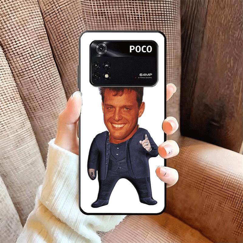 L-Luis M-Miguel Singer Soft Phone Case for Xiaomi Poco X5 X6 X7 X8 Pro Max X3 F7 F8 Ultra M8 M7 M6 M5 Redmi 15 15C 14C 13C 12C X