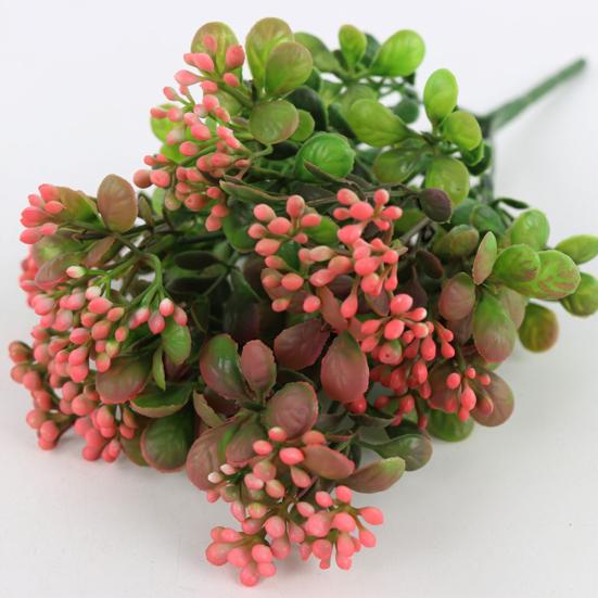 1Pc Artificial Plant Berry Garden Flower Arrangement Living Room Bonsai Decor
