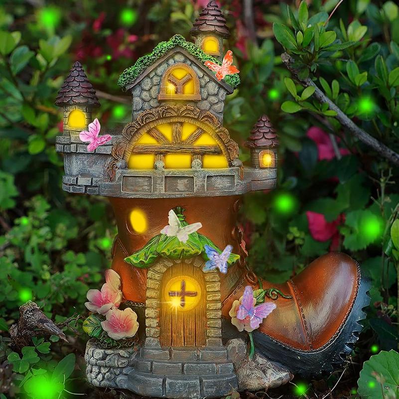 WTEMPO Mini Resin Butterflies Tiny Butterflies for Making Crafts Small Butterflies Figurines for DIY Micro Landscaping Decor Accessories