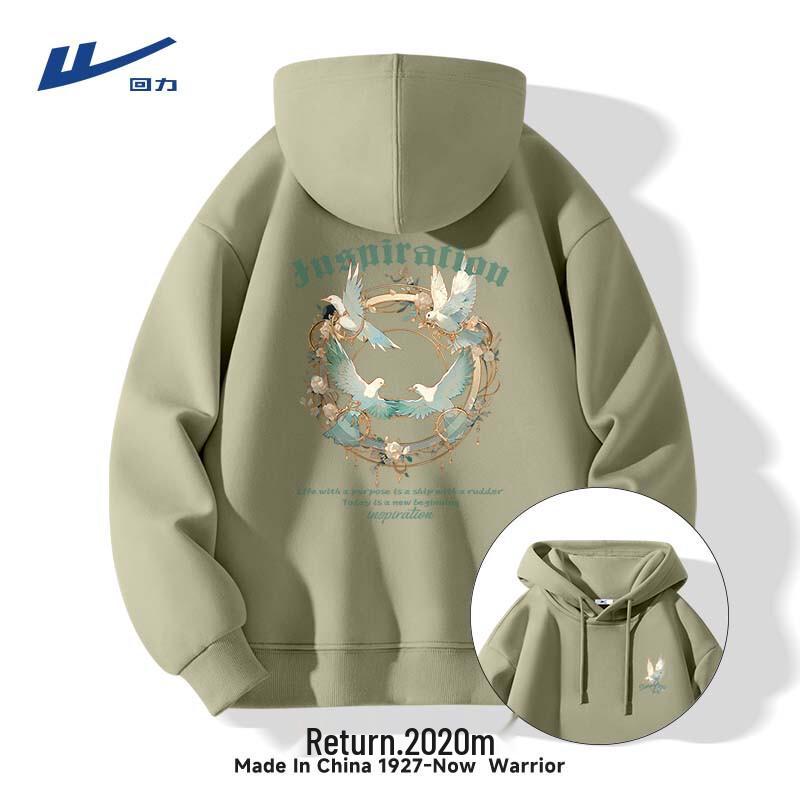 Мужской худи-свитшот Warrior в стиле хай-стрит 3XL