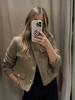 Women's European & American Fashion Casual Single-Breasted Jacket Coat, Autumn/Winter 2025, Style B88646