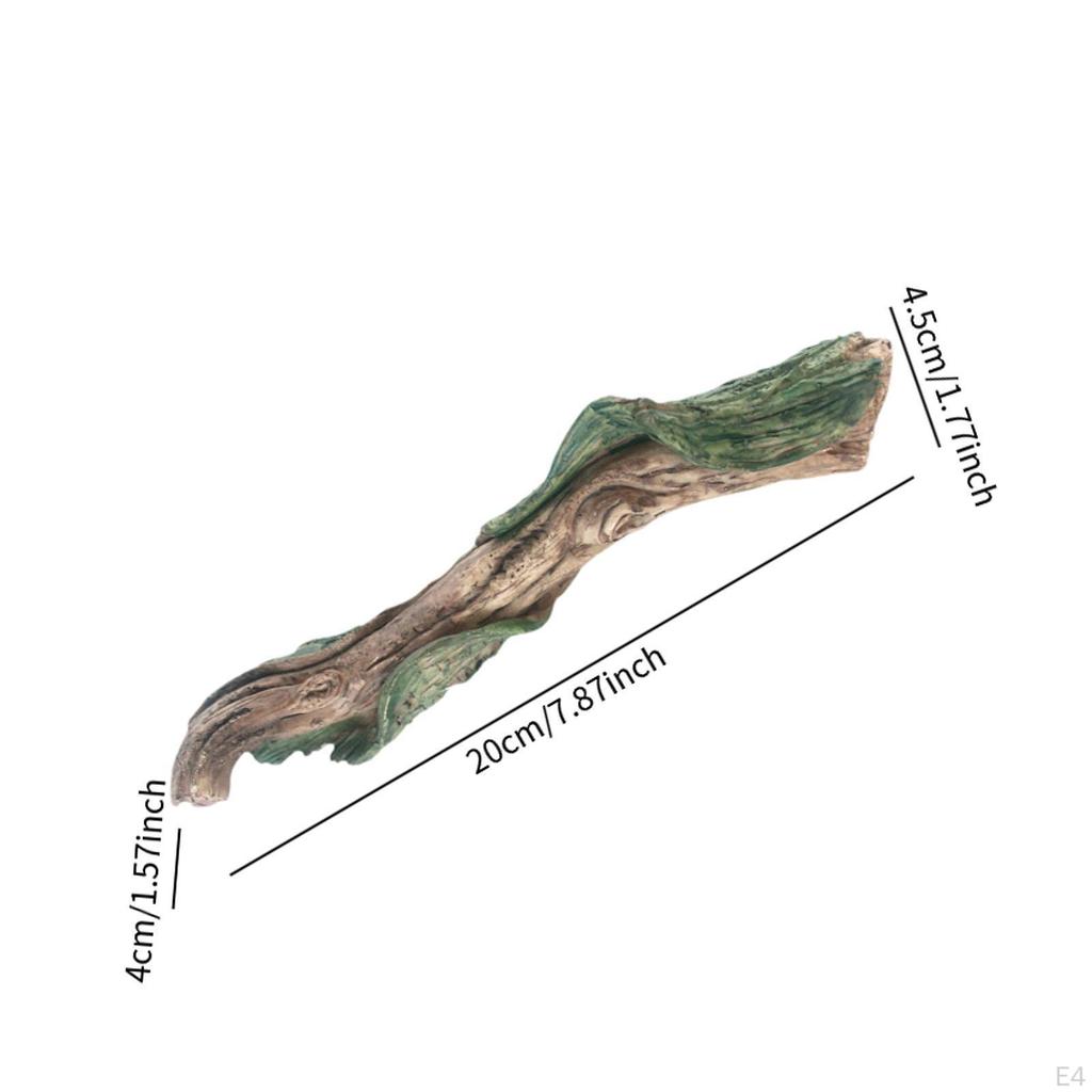 Corner Climbing Branch Fish Accessories Terrarium Exercise Toy