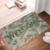 Flecktarn Camo Floor Door Bath Kitchen Mats Anti-Slip Outdoor Military Camouflage Doormat Toilet Entrance Rug Carpet Footpad