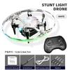Mini fixed altitude drone star ring rotating stunt aircraft toy intelligent return to positive air pressure