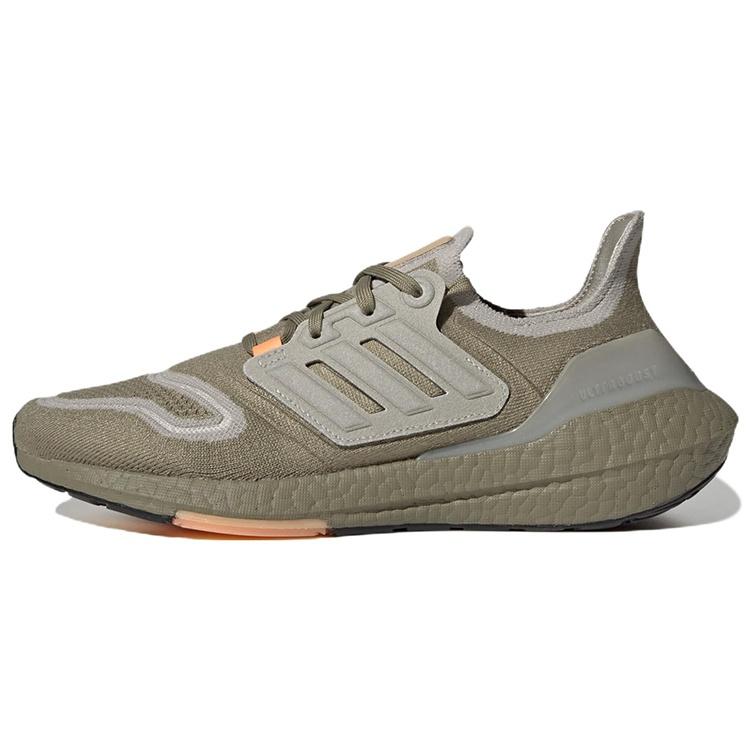 adidas Ultraboost 22  Orbit Green Beam Orange  Men s GX9140 EU 41⅓