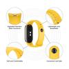 2025 Für Mi Band 9 8 Silikonarmband Armband+Schutzhülle Smartwatch Armband Fitness-Armband Ersatzzubehör