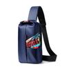 Men'S Business Breast Bag Outdoor Men'S Shoulder Bag Small Satchel Fanny Pack Contrasting Color Design