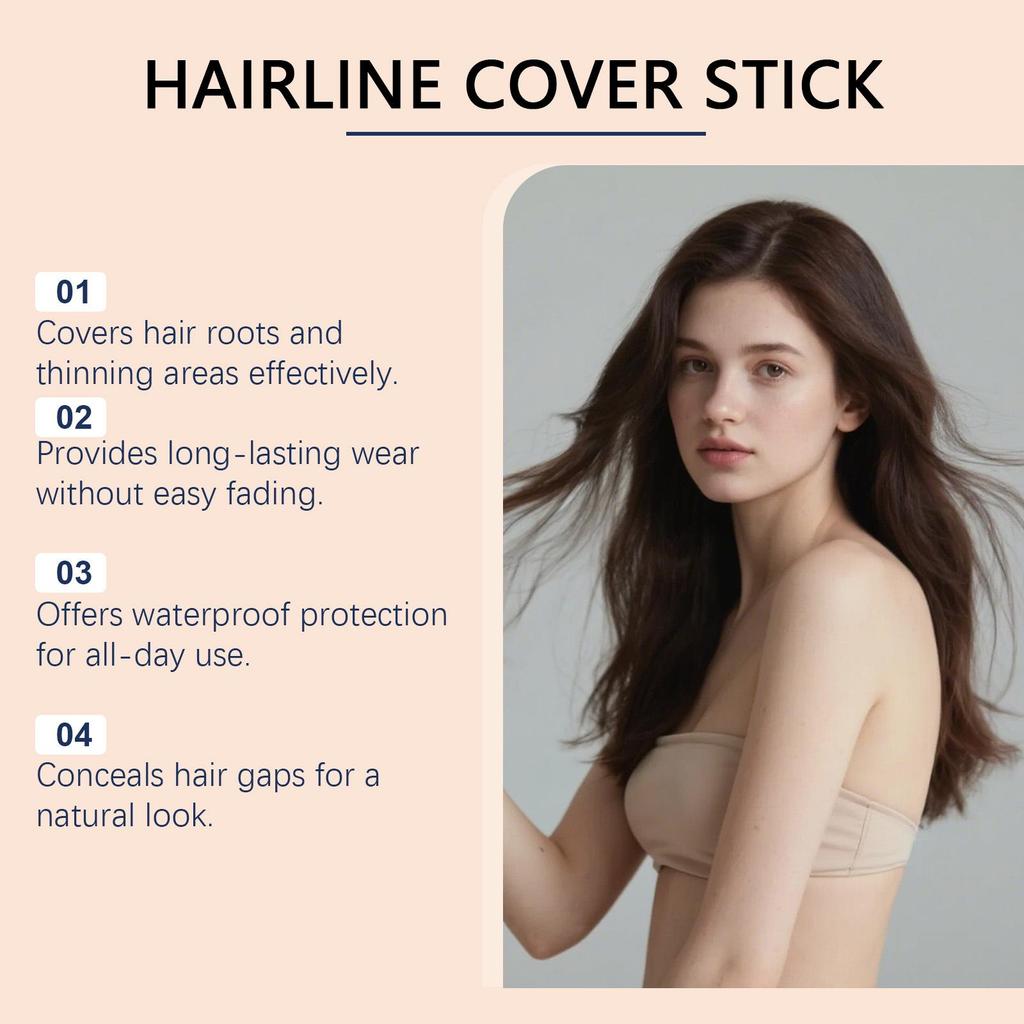Zephoco Light Brown Hair Color Pen: Natural, Trendy, Even Coloring with a Cool Shine