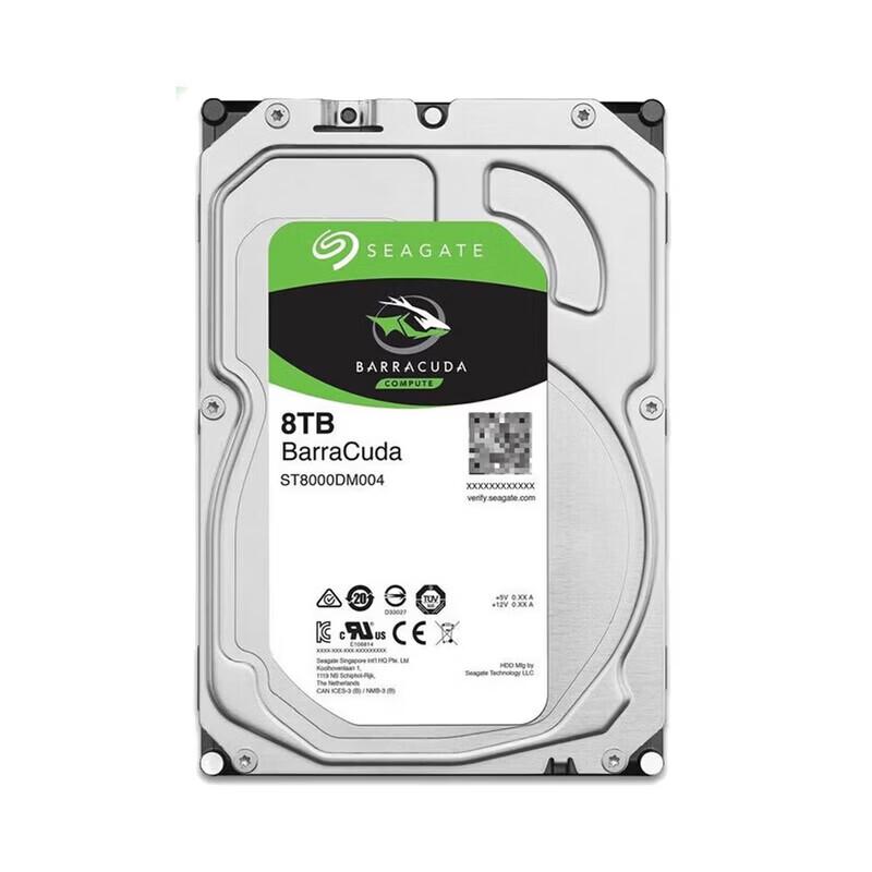 Seagate 8TB BarraCuda 3.5-inch SATA Desktop Hard Drive