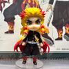 6 Stück/Set Dämonentöter Q-Version Stehende Figur Spielzeug Anime Kimetsu no Yaiba Tanjiro Nidouzi Inosuke Zenizu PVC Figurenmodell Spielzeug