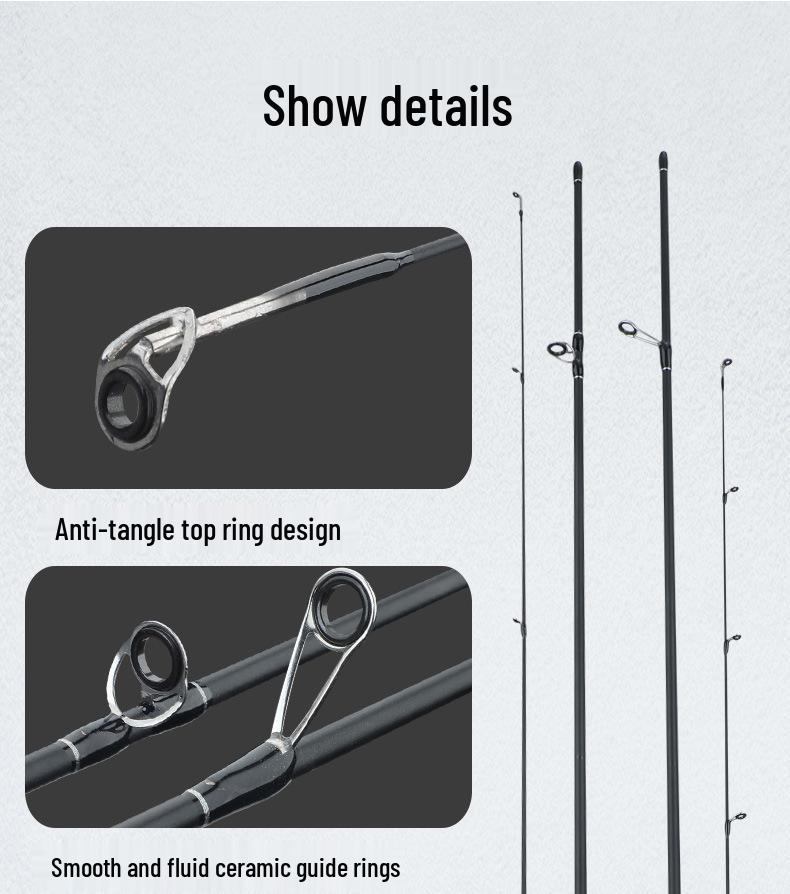Complete Beginner's Micro Tin Can Lure & Long Cast Spinning Rod Set with Double Rocker Arm Spinning Wheel.