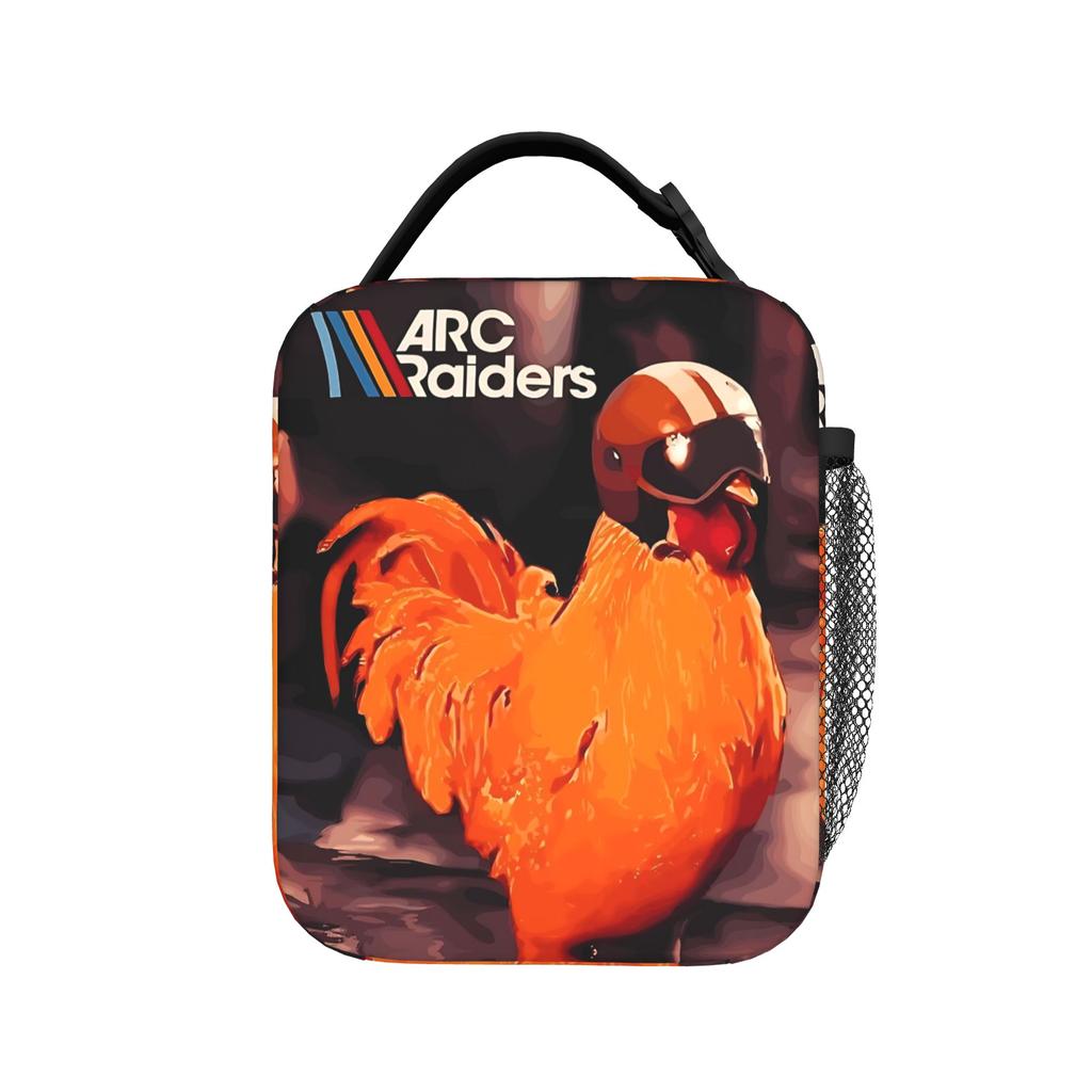 Don't Shoot Arc Raiders Scrappy  Insulated Lunch Bag Thermal Bag Reusable,Meal Container  Large Tote Lunch Box Food Storage Bag