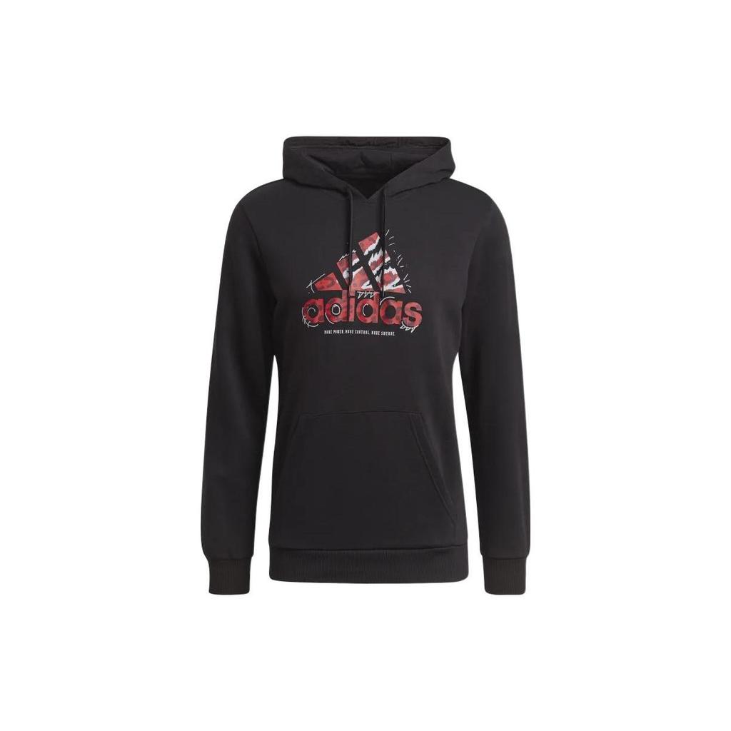 Adidas Sweatshirts Men's Black Hooded Moderate Other GN6905
