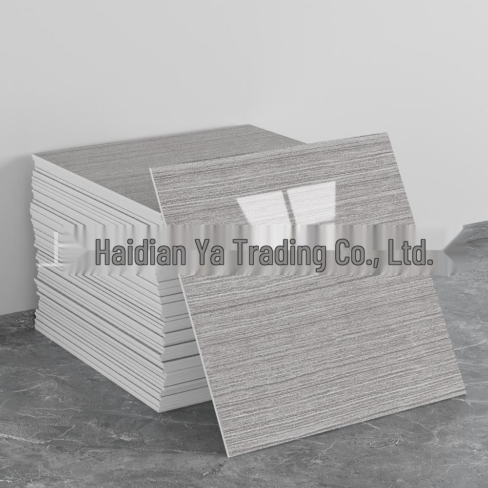 30x30 Self-Adhesive Imitation Marble and Aluminum Wall Tile Sticker