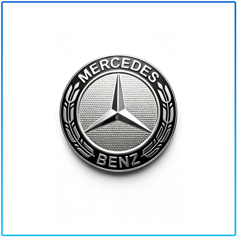 For Mercedes Benz AMG A B C E G R S CLA CLK Class GLA GLC GLE GLK C200 C200L C230 C240 Car Steering Wheel Sticker Badge Decoration Auto Accessories