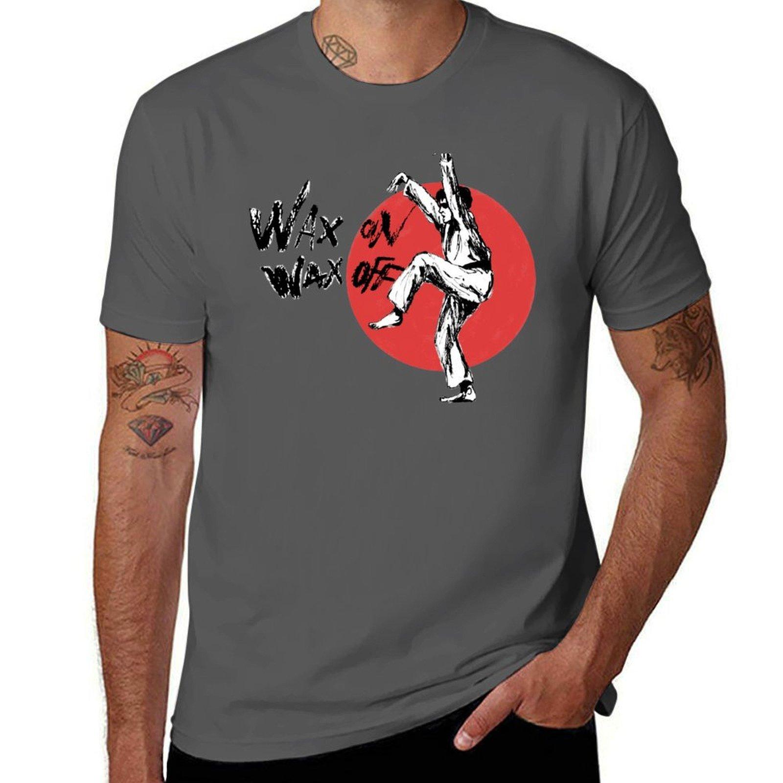 

Daniel Larusso the karate kid T-Shirt cotton t shirt man cotton t shirts high quality graphic t shirts for man T-Shirt 4XL