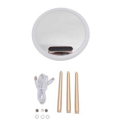 LED Makeup Mirror Multifunctional AI Smart Makeup Vanity Mirror with Wireless Charging Phone Stand