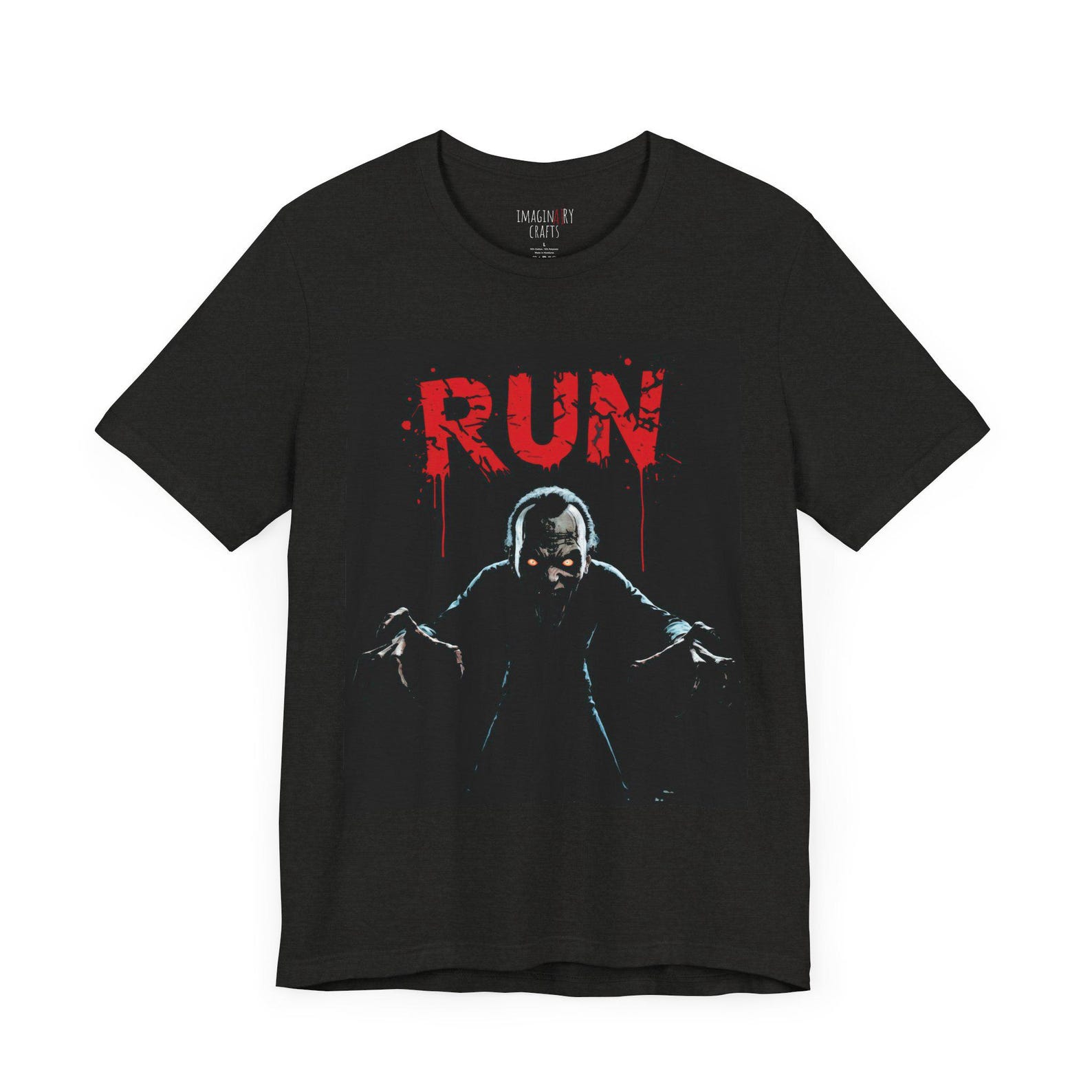 RUN Horror Character T-Shirt Unisex M