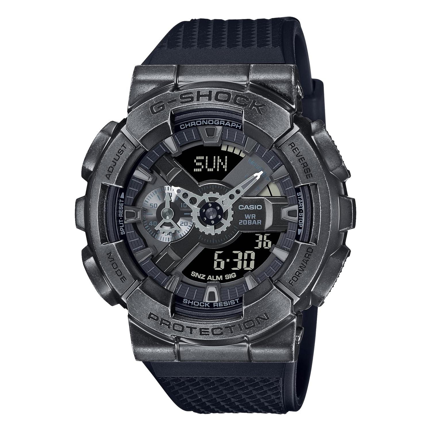 

[Casio] Men s G-Shock Watch STEAMPUNK Series Metal-Covered GM-110VB-1AJR Black (Japan Edition)