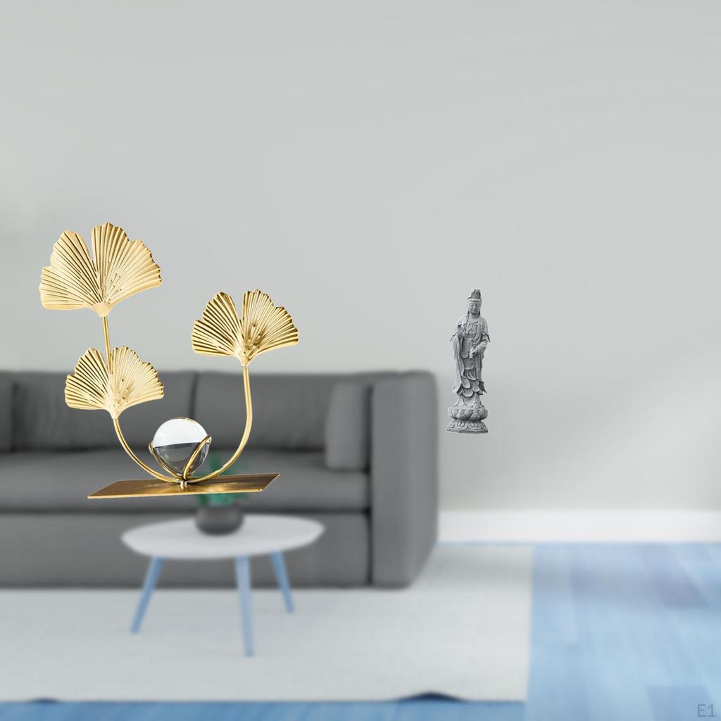 Modern Home Decor Collectible Sculpture with Guan Shui Artwork for Bedroom Cabinet Desk Holiday