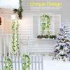 MANMAOHE 5.6 Ft Artificial Lemon Garland Faux Fruit Garland with Lemons Flowers and Green Leaves Fake Greenery Garland Spring Summer Front Door