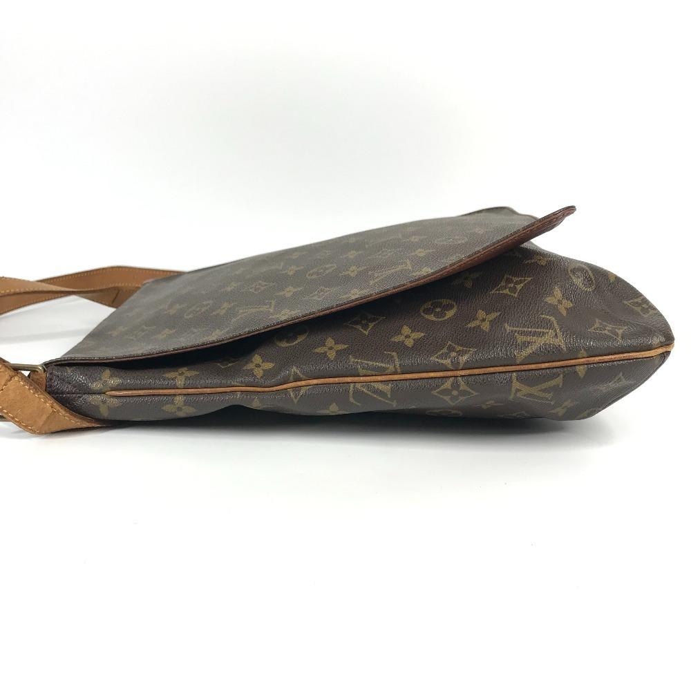 Louis Vuitton M51256 Monogram Musette Bag Crossbody Shoulder Bag Brown