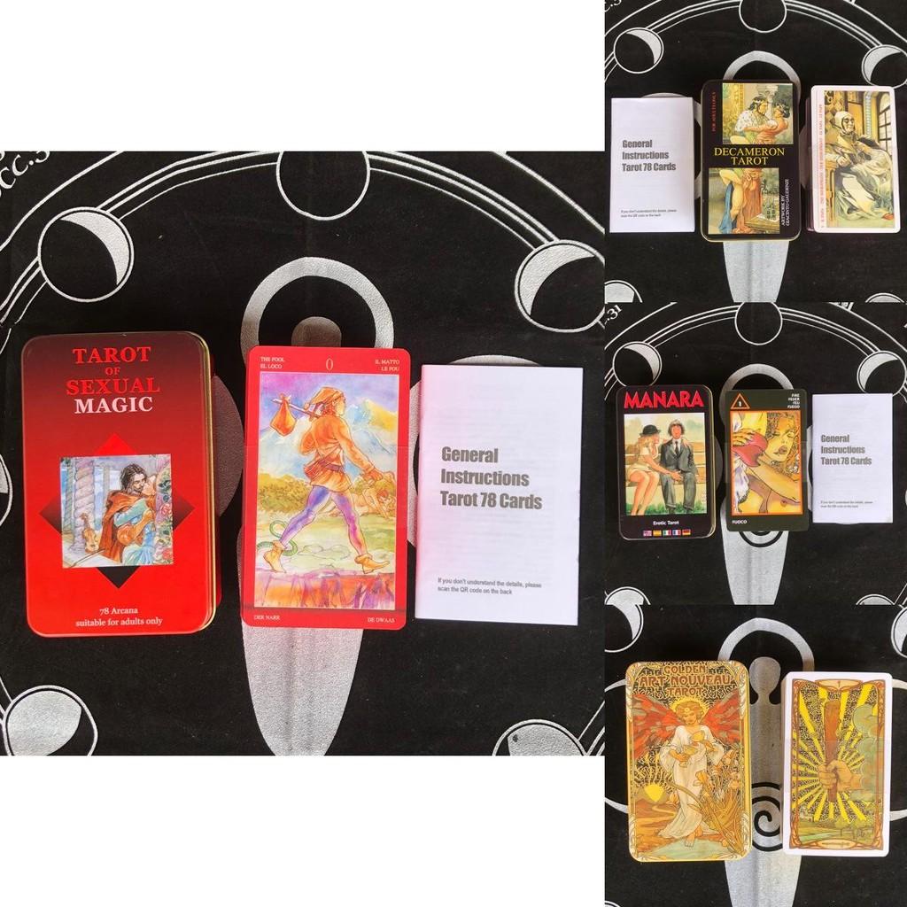 Elegant Tarot Card Decks With Stunning Gold Foil For Mystical Oracle Readings