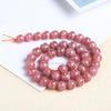 Argentyna Rodochrozyt Luźne Koraliki do DIY Biżuterii - Okrągłe Koraliki do Bransoletki