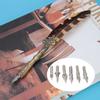 European Retro Feather Dip Pen Stainless Steel Nibs Writing Pen Set Gift with Packing Box