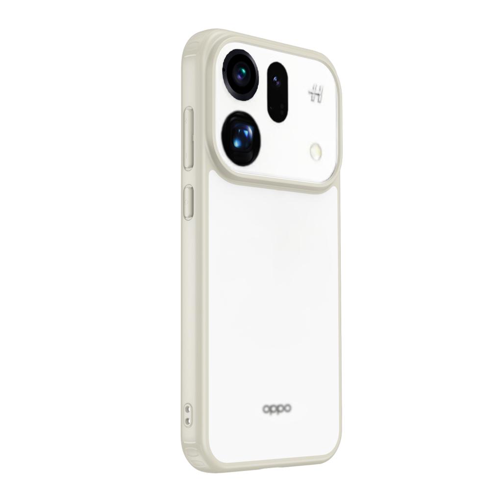 For Oppo Find X9s and X9s Pro Case Magnetic Frosted Semi-transparent Baby Skin Raised Camera Lens Lips Hybrid Soft Cover