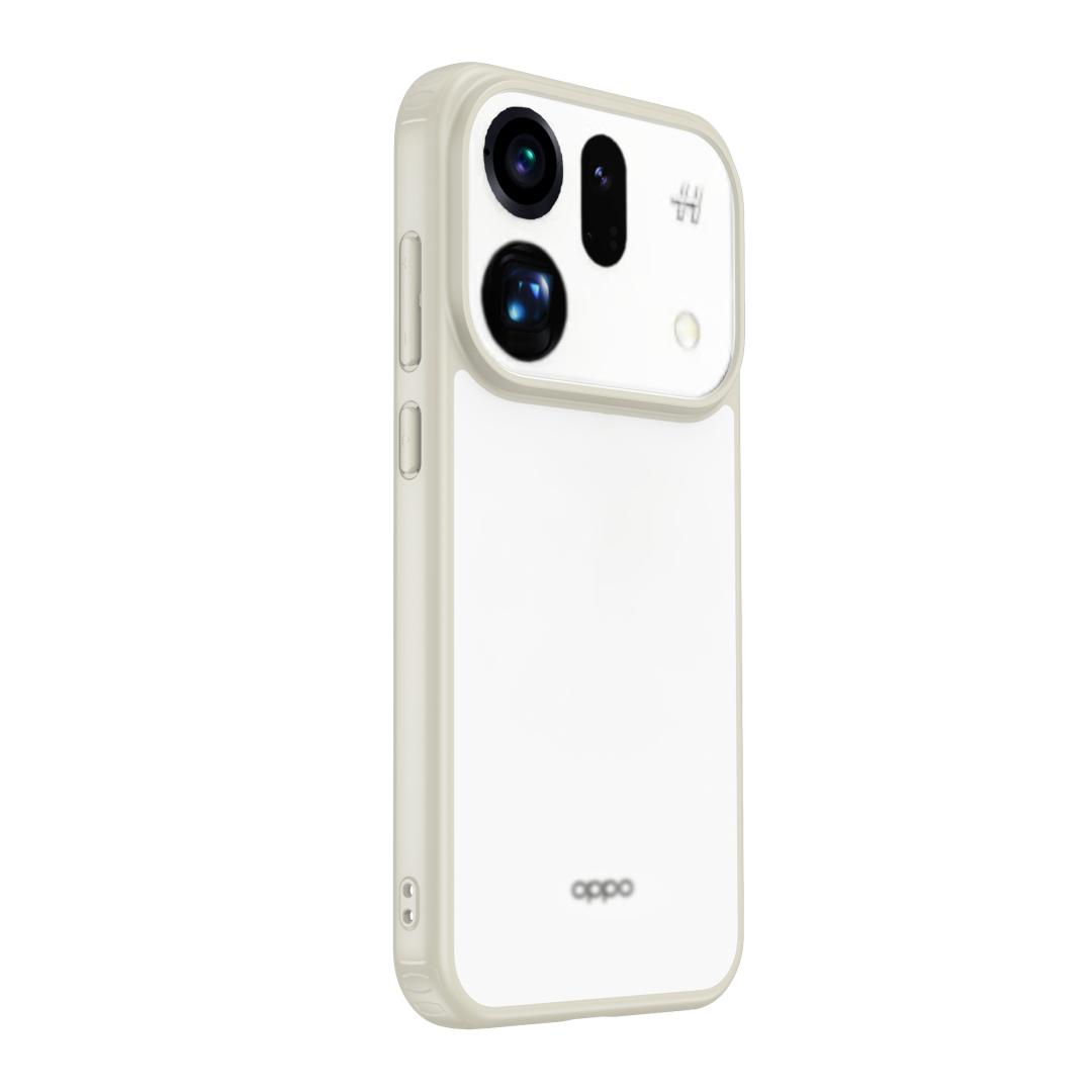 

For Oppo Find X9s and X9s Pro Case Magnetic Frosted Semi-transparent Baby Skin Raised Camera Lens Lips Hybrid Soft Cover Pc + tpu