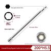 Magnetic Impact Wrench Socket Hex Bit for Electric Drill & Pneumatic Screwdriver