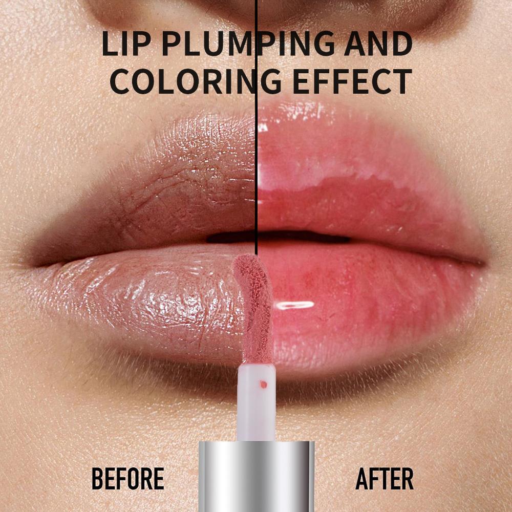 Moisturizing Mirror Effect Lip Glaze, Available In 6 Colors, Refreshing Non-Greasy Formula, Glossy Shine and Long-Lasting Wear Liquid Lipstick Makeup