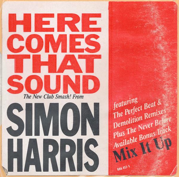 12inch Record SIMON HARRIS - Here Comes That Sound 8864131 London Records 1988 US Dance & Electronica Used