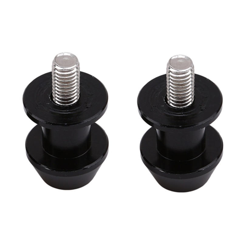 2pcs 8mm Aluminum Motorcycle Stand Swingarm Spools Slider Stand Screw Swingarm Motorcycle Accessory