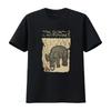 La Maglietta Retro Banda The Microphones Glow Pt 2 Design Unico Elefante Falò per Amanti della Musica vintage Lavata Leggermente Alla Moda
