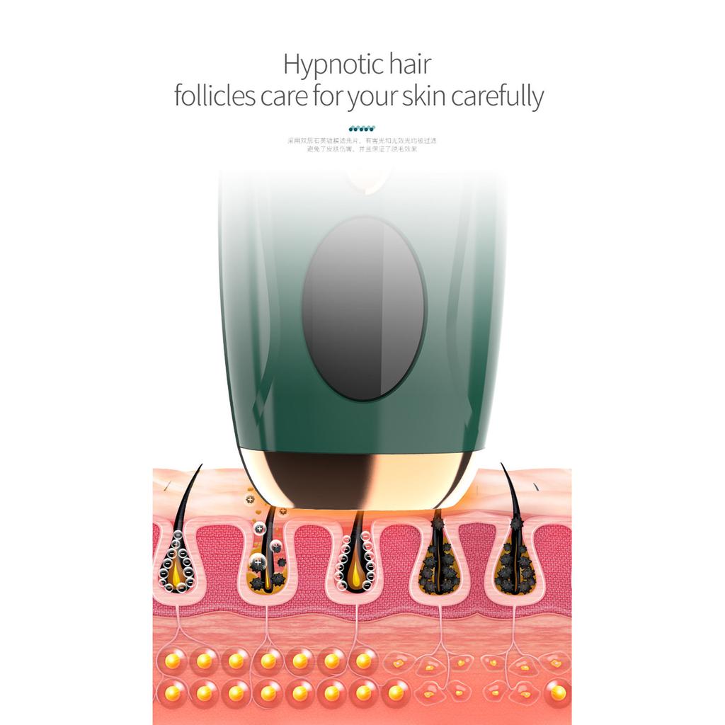 Buy Flashes Hair Removal Lase Permanent Body Epilator No Pain Hair