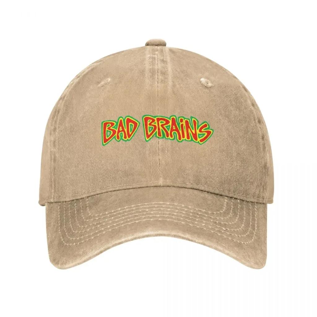Bad Brains Cappellino da Baseball Cappello Unisex Morbido Cappello da Golf Hip Hop Protezione UV Cappello Solare Visiera da Spiaggia Donna Unisex