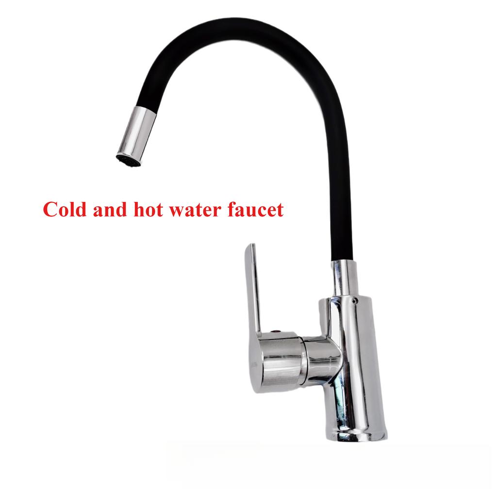 Kitchen Universal Faucet Kitchen Washbasin Splashproof Sink Mixer Hot and Cold Water Faucet
