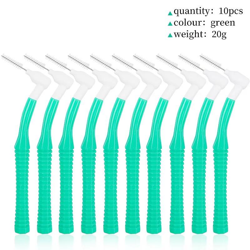 L-Shaped Eyebrow & Eyelash Brush - Portable Nylon Makeup Tool