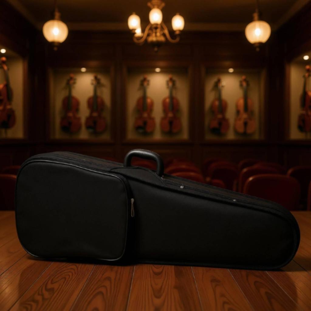 Triangular Violin Case Hard-Sided for Students