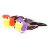 1X falešná simulace ptáků s umělým peřím Dove Feather Decor Decoration Ornament