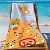 Cute K-KAKAO F-FRIENDS Towel Sports Quick Dry Travel Camping Sandproof Soft Light Large Beach Towel